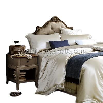 China Nondisposable 100% Mulberry Silk Bedding Set Wholesale Luxury Bedding Home Textile for sale