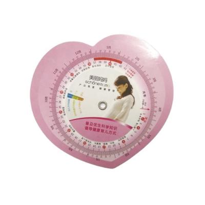 China Measurement Pregnancy Due Date Wheel Calculator and BMI Calculator Wheel for sale