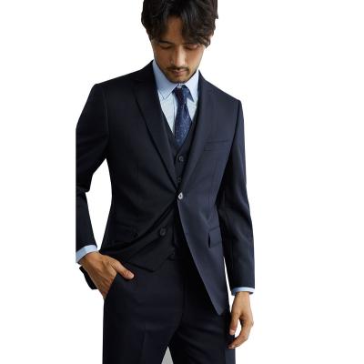 China Anti-wrinkle (Jacket+Pants+Vest) style hot men suit with pants business mens blazer slim fit custom mens suit for sale