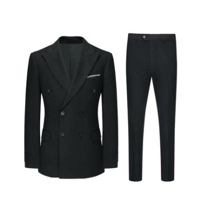 China Anti-wrinkle custom made mens suit and blazer high quality slim fit wedding suits for sale