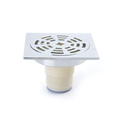 China Modern Bathroom Floor Drain Removable Brass Sink Drain Cover for sale