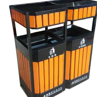 China Sustainable Large Trash Storage Capacity Bin Road Trash Can for sale