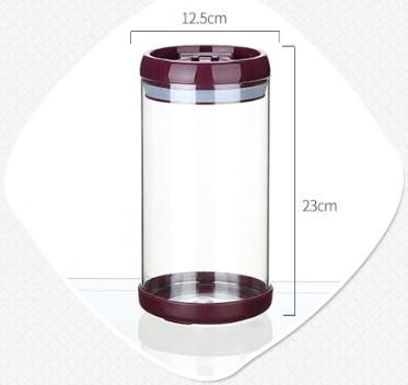 China Freshness Preservation 2L Easy Open Airtight Glass Food Storage Container For Cereal Pasta Dry Food for sale