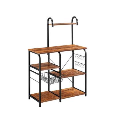 China Viable Wholesale Amazon Hot Sales Iron Modern Style Products Shelf Kitchen Storage Organization Tier for sale