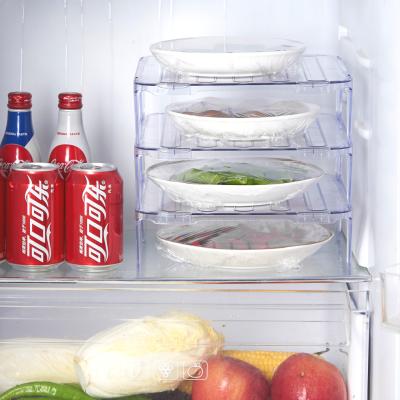 China Fridge Egg Storage Clear Storage Box Viable Plastic Organizer for sale