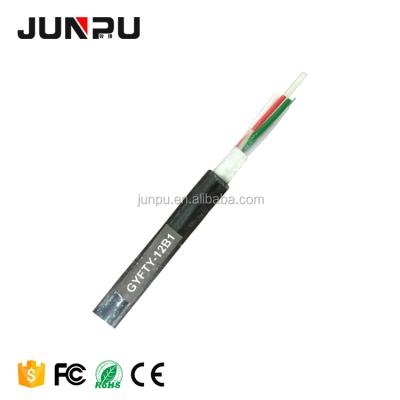 China Outdoor Trunking Outdoor Cable GYFTY 4 Core Multimode Nonmetallic Fiber Optic Cable for sale