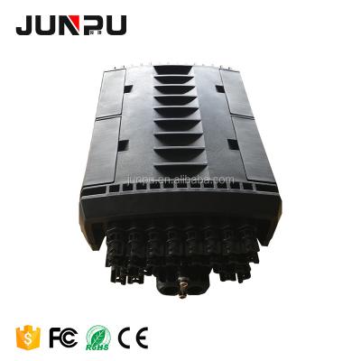 China FTTH FTTB FTTX Network Junpu 24 Ftth Port Fiber Optic Termination Splice Closure PLC IP68 for sale