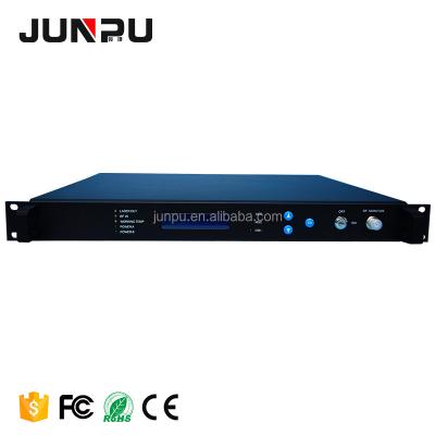 China External Modulation Catv 1550nm 45 | FTTH FTTB FTTX Network Junpu 1550 Optical Transmitter 1000mHZ for sale