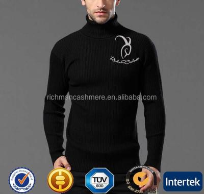 China High quality 100% cashmere anti-pilling men's sweater for sale