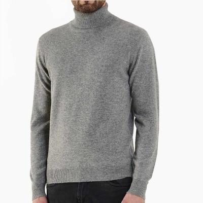 China Anti-pilling Men's Turtle Neck Cashmere Pullover for sale