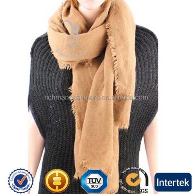 China Fashion Woven 100% Cashmere Scarf 70*196+2*2CM for sale