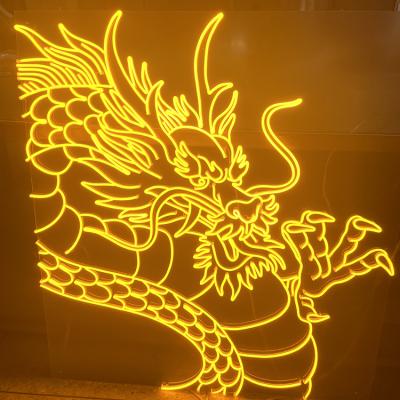 China Indoor Lighting Custom Buildings Warranty 2 Years Stylish Designed Neon Lights for sale