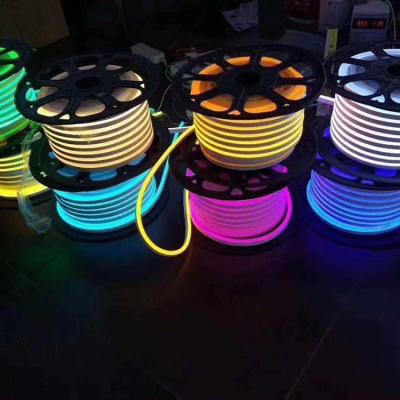 China Flexible Indoor/Wedding/Party/Hotel Silicon Strip 12V Flex Neon Sign Light 120cm Led Car Neon Lamp for sale