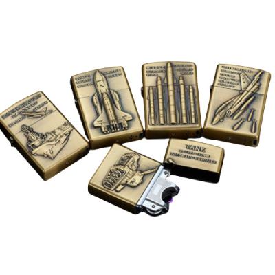 China 3D Reliefs Arc Lighter Vintage USB Electric Lighter Creative Embossed Arm Style Cigarette Rechargeable Cool Lighter for sale