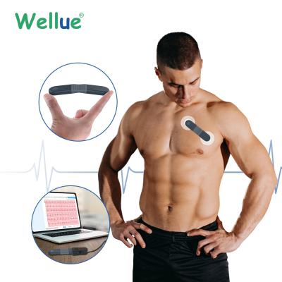 China AI Analysis Wellue ER1 Echocardiogram Machine Electrocardiograph Medical Holter Monitor Device Portable Ecg Recorder For Heart Problems for sale