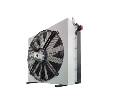 China Air Cooling Cooling Cooler Oil Hydraulic Fan Heat Exchanger Aluminum Radiator for sale