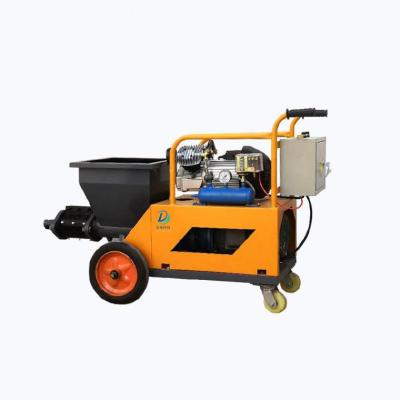 China Building mortar spraying small construction machinery screw cement grout pump cement mortar grouting spray equipment machine for sale