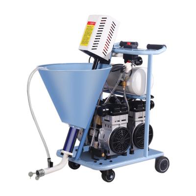 China Construction Mortar Spray Spray Machine With Wheel Pump Machine Construction Spray Machinery for sale