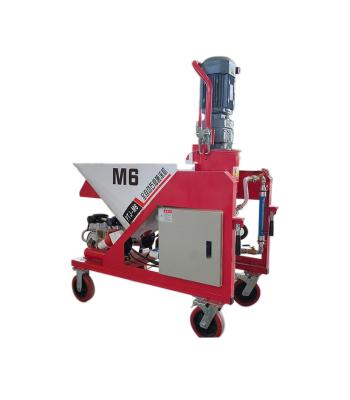 China Building mortar spraying m6 new multifunctional automatic gypsum mortar spraying machine for sale