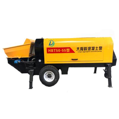 China Concrete Transport And Small Secondary Pouring Construction Column Electric Mini Concrete Pump For Sale for sale