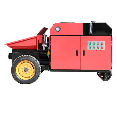 China Building Material Shops Secondary Structure Column Hydraulic Pump Small Stone Fine Stone Mortar Conveying Concrete Pump for sale