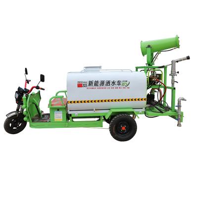 China Building Material Shops Agricultural Vehicle Mounted Sprayer Vehicle Mounted Electric Tricycle Mist Sprinkler for sale