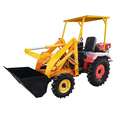 China Small Loader Stores Building Material Diesel Agricultural Farm Animal Husbandry Cleaning Fertilizer Grabbing Grass Construction Site Bulldozer for sale