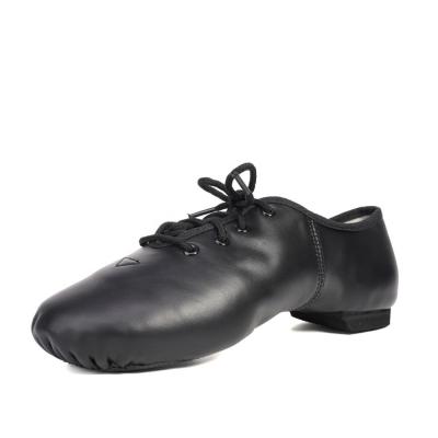 China 421 Wholesale Women Non-slip Leather Upper Jazz Dance Shoe Teacher Gymnastics Dancing Shoes for sale