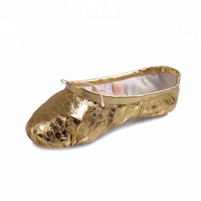 China Comfortable Dance Ballet Shoes Kids Ballet Dance Shoes Leather Flat Cheap Dance Shoes OEM for sale