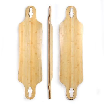 China Adult Maple Veneer Dancing Freestyle Longboard Custom Empty Deck for sale