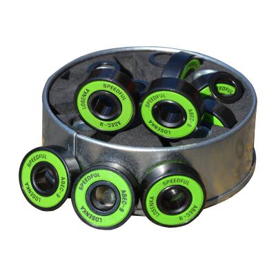 China Factory Racing Cheap Customized High Speed ​​Ball Abec 9 Skateboard Bearings for sale