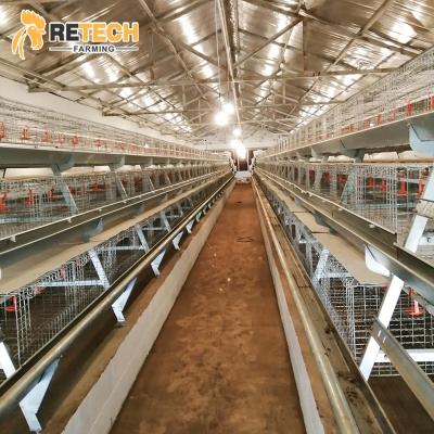 China Hot Dipped Galvanized A 3 Tiers Poultry Farm Equipment Farms 1 Day Baby Layer Chicks Chicken Brood Cage For Sale for sale