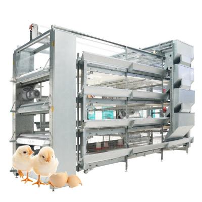 China Commercial Chicken Feeding Cheap Poultry Farm Antirust Galvanized Layers Layer Day Old Chicks Cage for sale