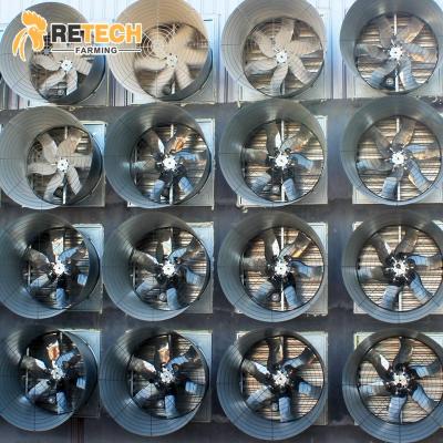 China Farms Chicken Farm Exhaust Fan System For Layer Raising for sale