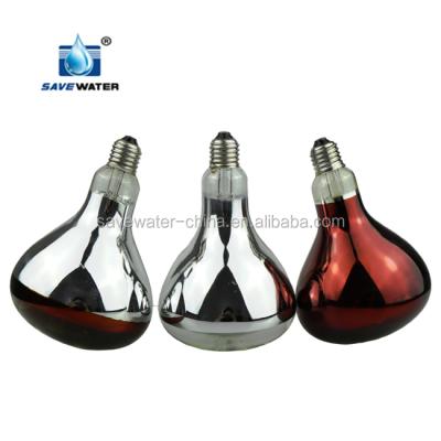 China Long Lifespan E26 E27 Heating Lamp and Electric Infrared Bulb/Electric Heater for Poultry Pig Goat House for sale