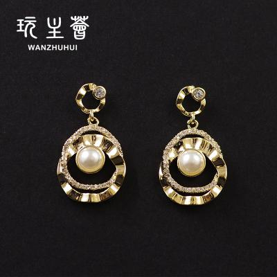 China Women 2021 fashionable earrings jewelry earrings new CLASSIC woman earrings wholesale for sale