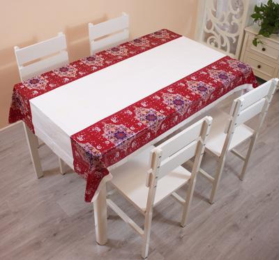 China Luxury Handmade Decoration Tablecloths Runner Sublimation Dining Ramadan Table Runners for sale