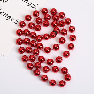 China Cheap Promotional Gifts Christmas Decoration Beads Necklace Section Custom Beads for sale