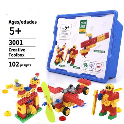 China High Quality Building Toy 2022 Building Blocks 102pcs DIY Kit Educational Institutions 9656 Stem Robot Brick Compatible With Legoed for sale