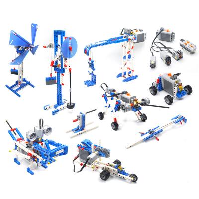 China 396Pcs/Lot Building Toy Blocks M Motor Battery Case Assembly Toys Power Function Science Student Building Blocks Education Kits Toys aa 9686 for sale