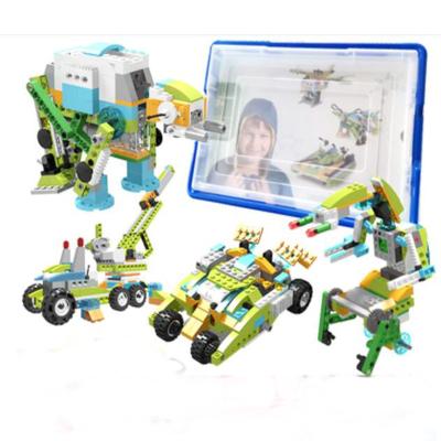 China Toy Wholesale WeDo 2.0 STEM Education Assembly Electronic Robot Toys Children Kids Educational Legoing Creative Game DIY 45300 Block Sets for sale