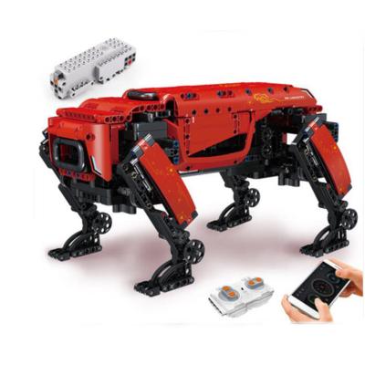 China KING 15066 RC Model MOLD Robot Building Blocks APP RC Dynamics Robot Toy Dog Kid Kid Birthday Christmas Technic Remote Control Smart Gifts for sale