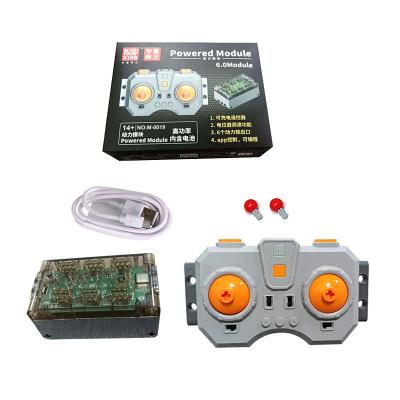 China APP Programmable 6 Channel Toy Mold King M-0019 M0019 Remote Controller Moc Building Block Power Module High Power Battery for sale