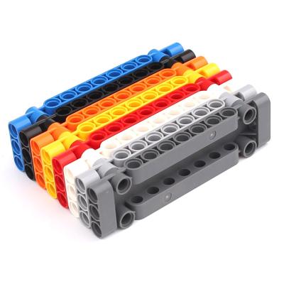 China 143 Pcs Plastic DIY Engineering Parts Plate 3x11x1 Building Blocks Car MOC Flat Panel Mechanical Brick Compatible With 15458 for sale