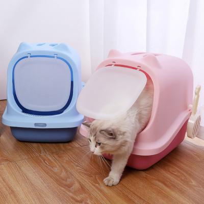 China Stocked Hot Sale Amazon Factory Supply Customized Smart Cat Toilet Box for sale