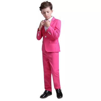 China Boy flower child dress piano performance version Korean fashion suit set of formal children's suit small for sale