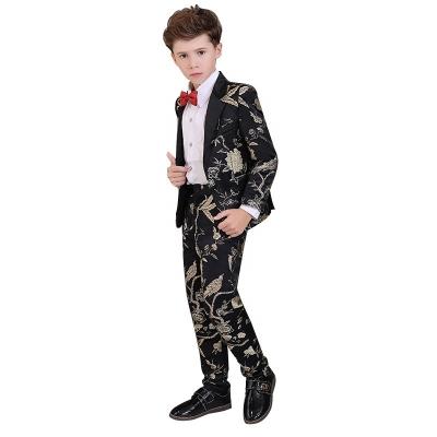 China Formal 3 Piece Party Wear Kids Teenager Stage Performance Boys Suit Sets for sale