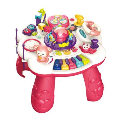 China Multi Functional Intelligent Musice Study Baby Toys Educational Toys Tabletop Funny Educational Manipulator For Toddler Kid for sale