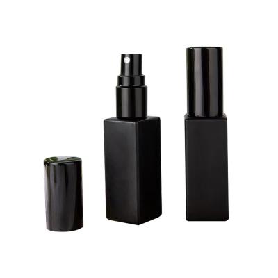 China 2ml Cosmetic Empty 5ml 10ml 30ml Frosted Glass Refillable Perfume Spray Bottle Aroma for sale