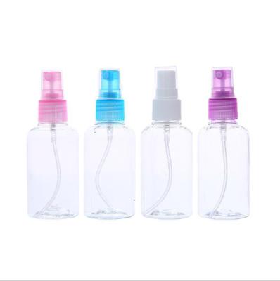 China Wholesale 50Ml Round Perfume Petg Cosmetic Vacuum Pump Spray Airless Bottle for sale